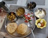 A picture of step 5 of Cook With Namrata's Baingan Magic.