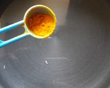 A picture of step 1 of Tawa Pulao (Flavours of rice).
