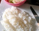 รูปขั้นตอนการทำที่ 1 ของ บุกข้าวผัดน้ำพริกไก่ย่างตะไคร้