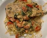A picture of step 7 of Tuscan Chicken.