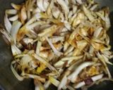 A picture of step 4 of Jackfruit fried in Onion.