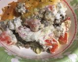 A picture of step 9 of P-lo's Hamburger Casserole.