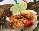 Foto langkah ke 5 dari resep Nasi Bakar.