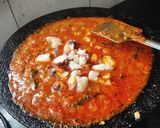 A picture of step 3 of Jackfruit seeds sabji.