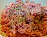 Foto del paso 1 de la receta: Albóndigas con gambones (sin gluten)