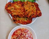 Hình bước làm 2 của món Chả bắp chiên