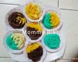 Foto langkah ke 4 dari resep Bolu Kukus Mawar.