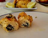 Foto del paso 5 de la receta Filetes de pechuga de pollo rellenos al air fryer