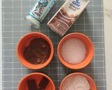 A picture of step 1 of Chocolate Pudding.