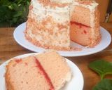 Foto langkah ke 11 dari resep Pink Cheese Chiffon Cake.