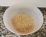 Foto del paso 1 de la receta: Empedrat de bacallà amb cigrons 'pedrosillanos' i romesco