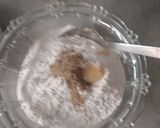 A picture of step 2 of Sweet Flower Khaja (Achappam) with Rabadi (fusion).