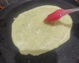 A picture of step 4 of Moong Daal Quesadilla with Veggie Filling.