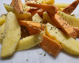 Foto del paso 3 de la receta: Papas y boniatos en el wok