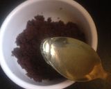 A picture of step 1 of Chocolate cake balls.