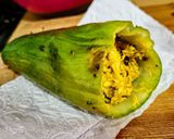 Foto del paso 5 de la receta: PEPINO🥒de Agua, (Caigua) relleno con Pollo🐤...!