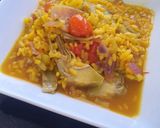 Foto del paso 4 de la receta: Arroz caldoso de verduras con caldo de sobras de pavo asado