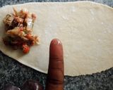 A picture of step 5 of Fried fish roll.