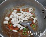 A picture of step 1 of Tofu or Soya Paneer and Veg Vermicelli.
