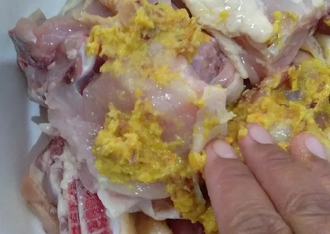 Langkah-langkah untuk membuat Cara membuat Ayam bakar rumah an