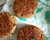 A picture of step 6 of Chana soya tikki.