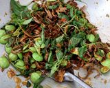 Foto langkah ke 9 dari resep Nasi bakar teri petai.