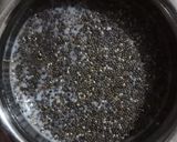 A picture of step 1 of Strawberry Chia Pudding.