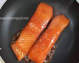 A picture of step 4 of Honey Mustard Glazed Salmon.