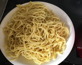 Foto del paso 5 de la receta: La yakisoba 〜fideos frito estilo japonés 〜