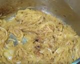 A picture of step 2 of French Onion Soup.