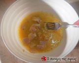 Φωτογραφία βήματος 11 της συνταγής Gourmet ομελέτα με κολοκύθα, ζαμπόν και δύο τυριά