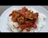 Foto langkah ke 10 dari resep Udang Saus Inggris.