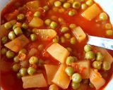 A picture of step 5 of Peas Dish.