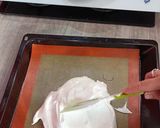 Une image de l'étape 4 de 🍓Meringue Fraise Chantilly Coco Vanille.