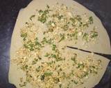 Green Garlic And Paneer Paratha recipe step 5 photo