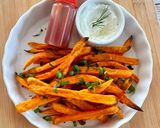 શક્કરિયા ની ફેંચ ફ્રાય ફરાળી રેસિપી (Shakkariya French Fries Farali Recipe In Gujarati) રેસીપી સ્ટેપ3ફોટો
