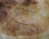 A picture of step 3 of Moong dal cheela.