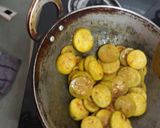 A picture of step 4 of Stir fried bottlegourd.