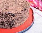A picture of step 1 of Rich chocolate cake.