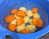 Hình bước làm 1 của món Sườn Om Hàn Quốc (Galbi-jjim)