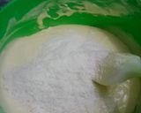 A picture of step 3 of Coconut tea cake 🎂🎂.