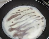 Foto langkah ke 8 dari resep Dadar Gulung Zebra Vla Milky Kurma.