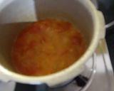 A picture of step 2 of Tomato ghost with bhindi.