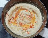 A picture of step 4 of Chickpea Hummus.