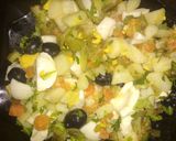 صورة لخطوة 3 من وصفة سلطة مشكلة بسيطة وبنينة 😋😋