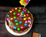 Biscuit chocolate gems cake recipe step 5 photo