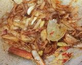 A picture of step 2 of Sindhi Style Bhugga Chawal / Brown Rice.
