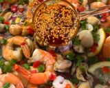 A picture of step 3 of Irresistible Marinated Seafood (捞汁海鲜).