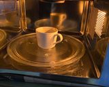 A picture of step 3 of Milo Mug Cake @ 2mins.