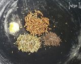A picture of step 3 of Onion Leaves Stir Fry - North Indian style.